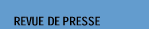 Revue de presse
